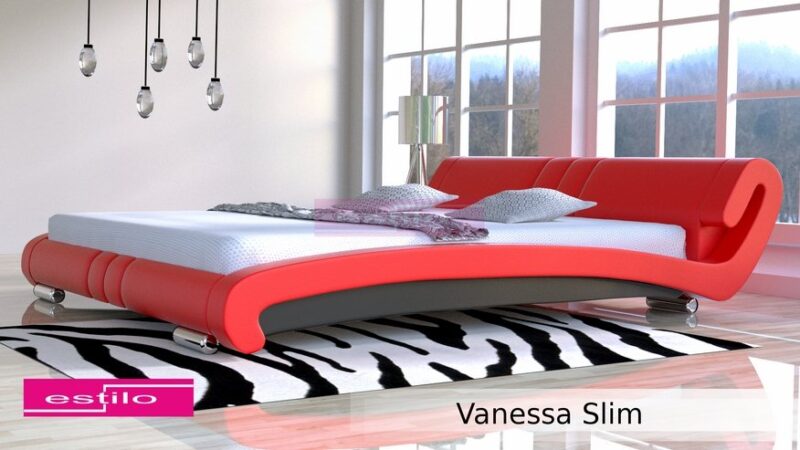 Łóżko tapicerowane Vanessa Slim - obrazek 3