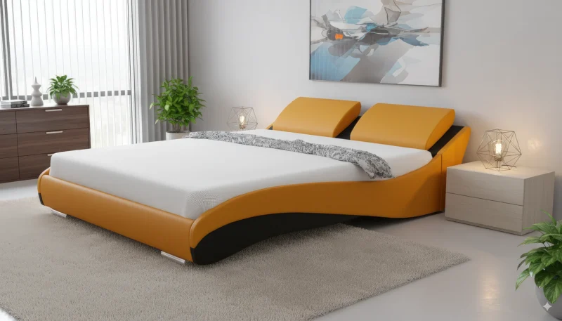 Łóżko do sypialni Stilo-2 Premium Slim Led - obrazek 2