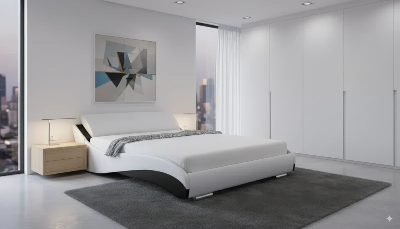 Łóżko do sypialni Stilo-2 Premium Slim Led - obrazek 6