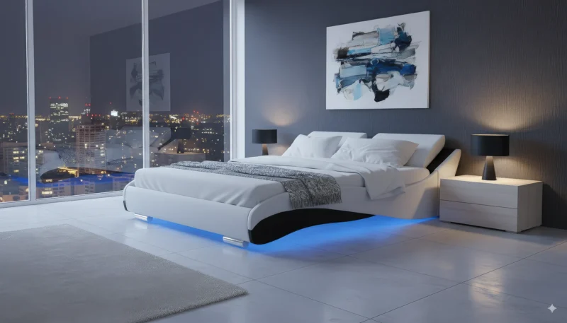 Łóżko do sypialni Stilo-2 Premium Slim Led - obrazek 8