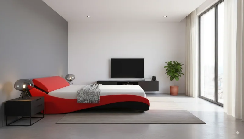 Łóżko do sypialni Stilo-2 Premium Slim Led - obrazek 9