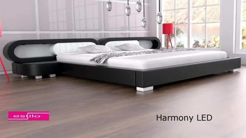 Łóżko do sypialni Harmony 4xLed - obrazek 5